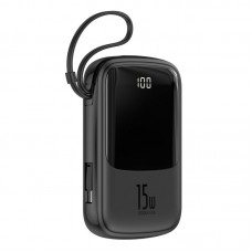 Baseus Qpow Digital Display 3A 15w 10000mAh Power Bank with Type-C Cable