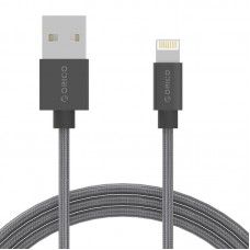 Orico LTF-10 Nylon USB2.0 to Lightning Apple Charge & Sync Cable 1 Meter