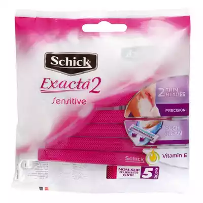 schick-exacta-2-sensitive-razor-5-pcs