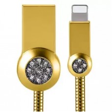  Remax RC-085i Moon Gold Mobile Data Charging Cable for iPhone