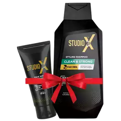 studio-x-clean-strong-shampoo-for-men-free-facewash-50-ml-355-ml