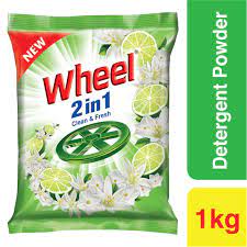 Wheel Washing Powder 2in1 Clean & Fresh 1Kg
